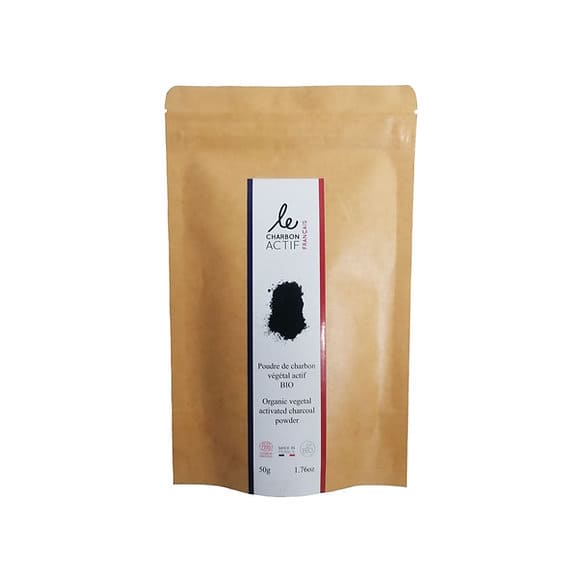 Coffret découverte charbon actif en poudre + livre de recettes Le Charbon Actif Français