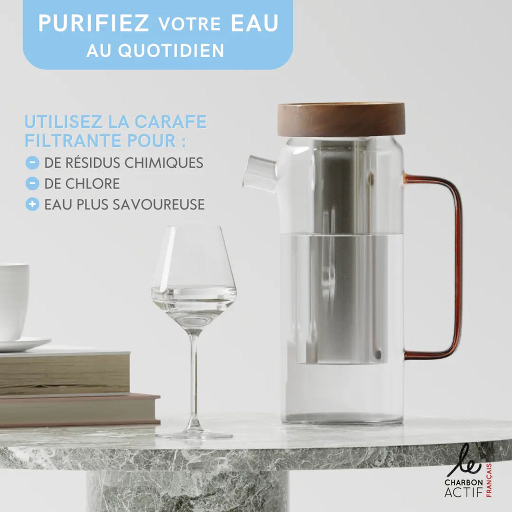 Duo maison Saint-Valentin : 1 carafe filtrante + 1 extrait BIJIN