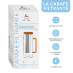 Carafe en Verre Wyld Flow : L'Élégance d'une Eau Pure et Responsable 1.5L BIJIN