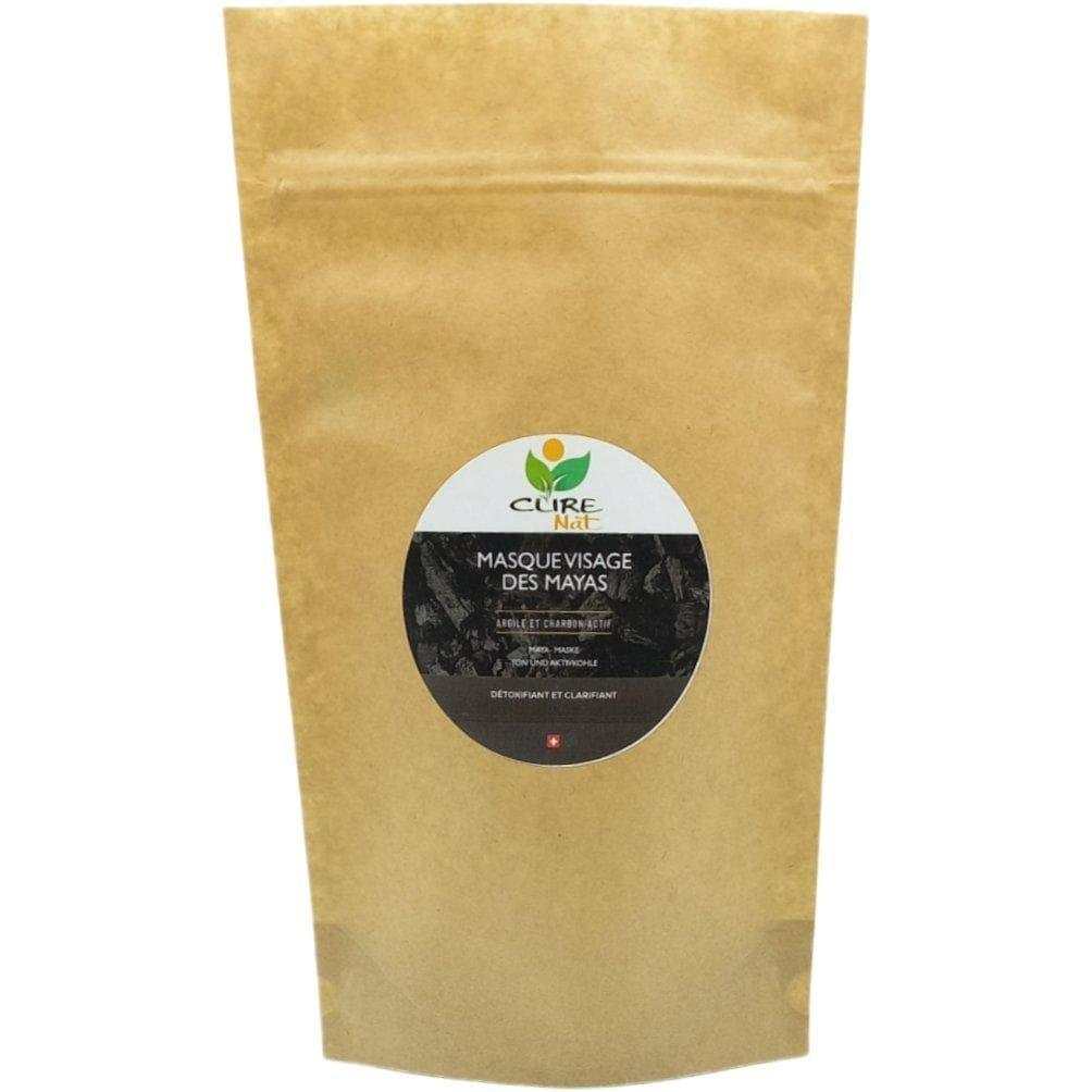 Masque Visage des Mayas au Charbon Actif - Masque Anti Points Noirs CureNat